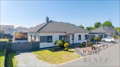 Neuwertiger Bungalow aus 2019 auf sonnigem Süd - Grundstück in Bad Bederkesa