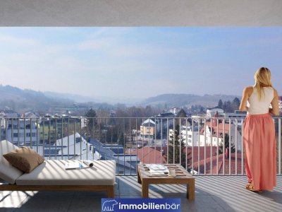 Traumhafte Dachgeschosswohnung über den Dächern von Bad Schallerbach - Top 34/35
