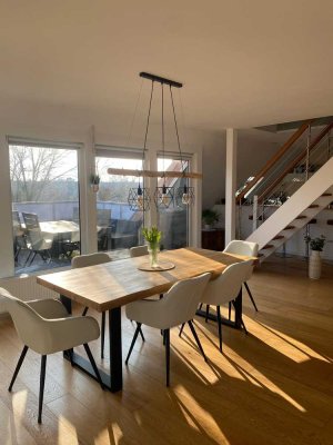 Helle Maisonette-Wohnung im 3. OG mit Dachterrasse in Bremen-Weidedamm