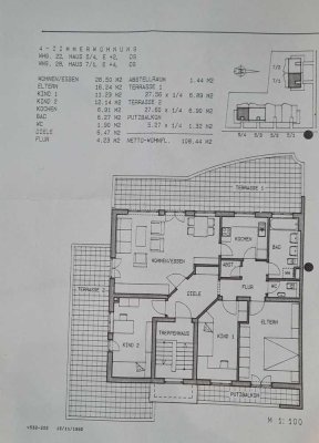 Großzügiges Penthouse mit zwei Dachterrassen – 108 m² Wohnkomfort in ruhiger Lage