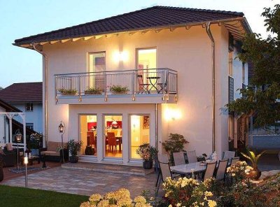 Grimma: Stadtvilla m. Wärmepumpe fast 140 qm mit 5 Zimmern – Grundriss flexibel - Grundstück inkl