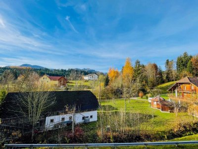 Großzügige Dachgeschoßwohnung mit Traumausblick im Almtal nähe Gmunden