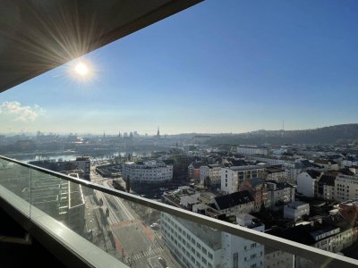 Exklusive 3-Zimmer-Wohnung im Bruckner Tower mit traumhaftem Linz-Panoramablick
