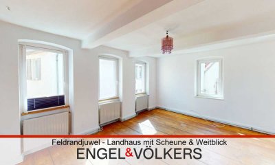Feldrandjuwel - Landhaus mit Scheune & Weitblick