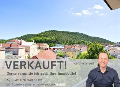MALERISCHER AUSBLICK! Charmante 2 Zi-Wohnung zentral gelegen!
