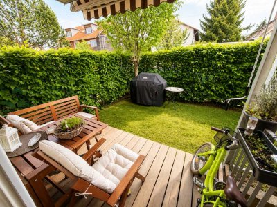 Gemütliche Familienwohnung mit Garten im Münchner Norden