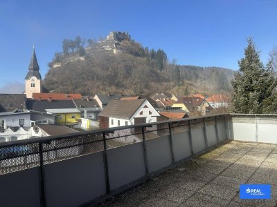 Tolle Dachterrassen-Wohnung in Griffen