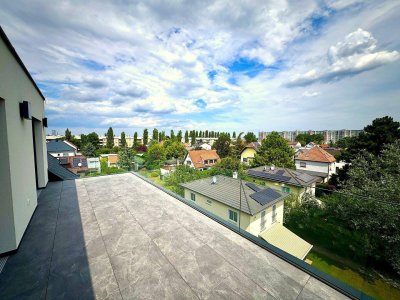 PROVISIONSFREI - PENTHOUSE LIVING - 5 TERRASSEN - AUSBLICK - WÄRMEPUMPE - DECKENKÜHLUNG - U1!