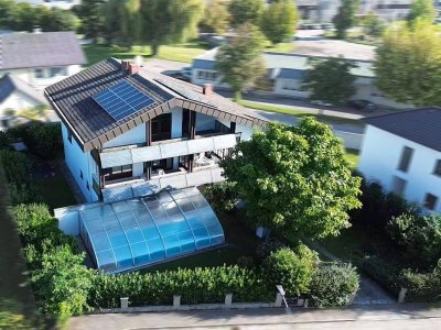 Mondänes Einfamilienhaus inmitten von Pöchlarn - Pool, Garten &amp; Wellness inklusive!