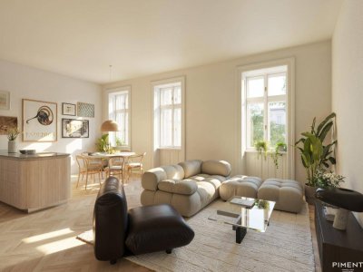 Wunderschöne 2 bzw. 3 Zimmer-Altbau Wohnung - CHIC and BRICK - Holochergasse 9