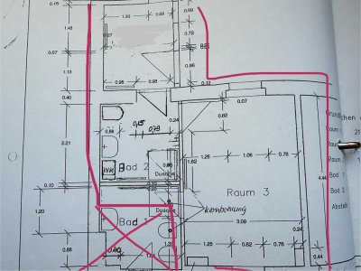 Möblierte Wohnung mit einem Zimmer und Einbauküche in Berlin