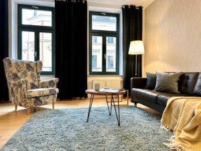 Moderne 3-Zimmer Wohnung mit Balkon und Gäste-WC in Leipzig-Altlindenau