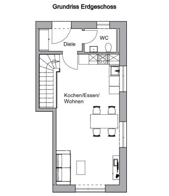 3-Zimmer-Maisonette-Wohnung in Walpertskirchen mit Blick ins Grüne