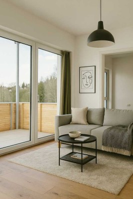 Neubau 3,5-Zimmer-Wohnung mit gehobener Innenausstattung mit EBK in Böbingen an der Rems