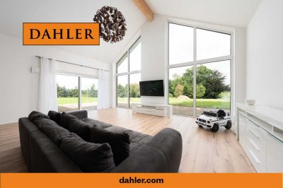 Lichtdurchflutetes Einfamilienhaus mit Weitblick & Ausbaumöglichkeit – KfW-55-Neubau in ruhiger Lage