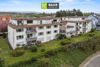 360° I Gepflegte 4-Zimmer-Wohnung mit traumhaftem See- und Alpenblick in Immenstaad am Bodensee