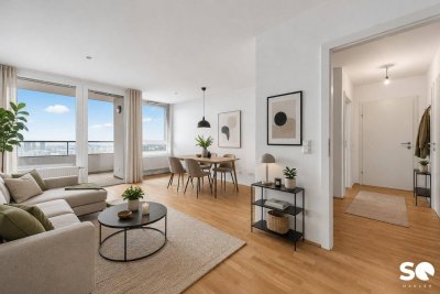 # SQ - HOCH33 - WOHNEN MIT WEITBLICK IM HÖCHSTGELEGENEN WOHNGEBÄUDE WIENS