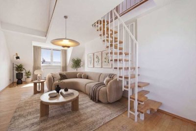 2,5-Zimmer-Maisonette - Wohnkonzept mit viel Potenzial