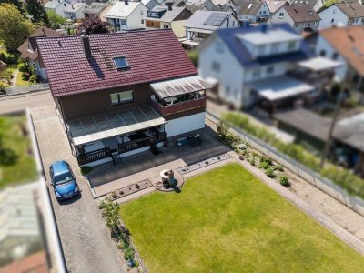 Großzügiges 3-Familienhaus mit tollem Grundstück und Garagenhof in Philippsburg-Huttenheim