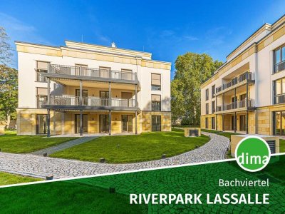 Luxuriöse Wohnung mit Blick ins Grün, Terrasse, 2 Bäder, Gäste-WC, HWR u.v.m.