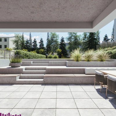 Eigentumswohnungen mit Garten + Terrassen mit Fernblick in Nähe Maurer Wald PROVISIONSFREI