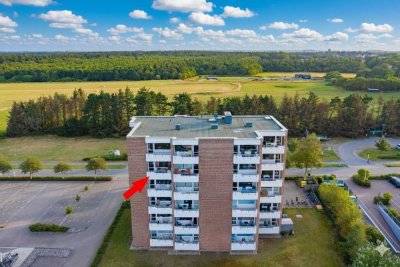 Zwei Zi. Eigentumswohnung im 4. OG -  Meerblick inklusive!