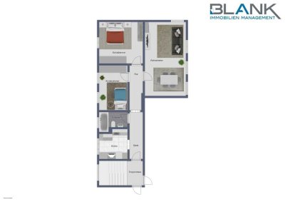 Sichere Rendite! Vermietete 3-Zimmer-Wohnung als Kapitalanlage in gefragter Lage