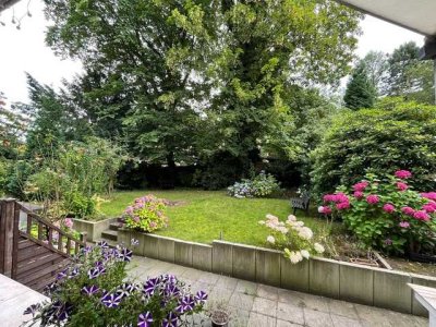 Wunderschöne Altbauwohnung mit grossem Garten am Elisabethkrankenhaus