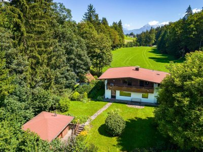 TIROL Freizeitwohnsitz in atemberaubender Naturlandschaft Kitzbüheler Alpen / Region Hohe Salve