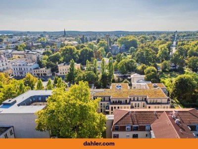 Modernes Wohnen in zentraler Lage – Vermietete 3-Zimmer-Wohnung mit Terrasse und Garten am Park