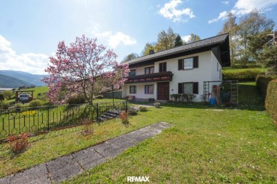 Gepflegtes Einfamilienhaus in ruhiger Lage mit Bergblick