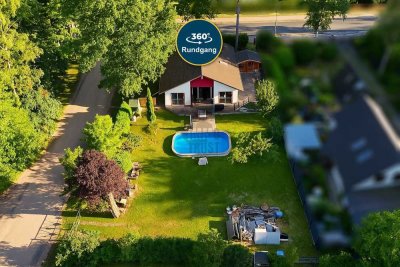 ENTSPANNUNG PUR MIT BEHEIZTEM POOL, SONNIGEN TERRASSEN UND GARTEN