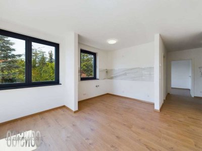 Tolle 2-Zimmer-Neubau-Wohnung mit herrlichem Blick ins Grüne