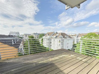 Wohnen. Wohlfühlen. Investieren. – 2-Zimmer-Wohnung mit Balkon & Terrasse in Düsseldorf-Golzheim