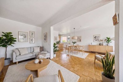 Drei Zimmer und Südterrasse direkt am Bramfelder-See