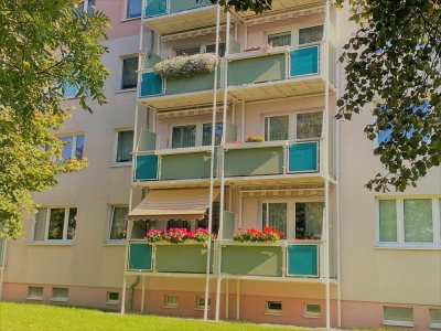 Gemütliche 2Raumwohnung im Erstbezug, mit Balkon.