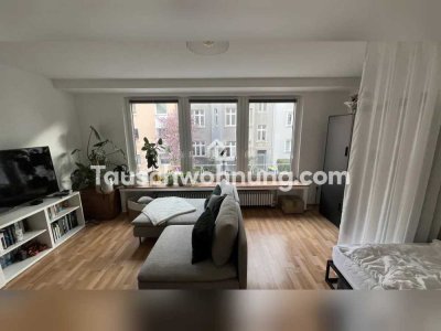 Tauschwohnung: Tausche helle 1-Zimmer Wohnung gegen größere Altbauwohnung