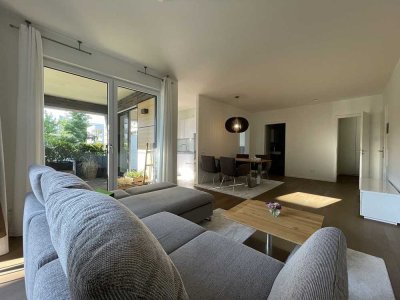 Neuwertige Möblierte Wohnung mit großzügiger Terrasse und Einbauküche in Grafental