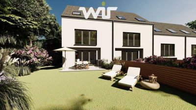 NEUBAU: Attraktives Reiheneckhaus- KFW40 - in grüner und zentraler Lage