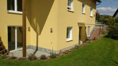 Freundliche 2-Zimmer-Wohnung mit Südterrasse und separatem Eingang in Fürth im Odenwald