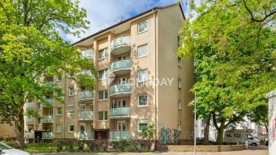 Gut geschnitten, gepflegt und saniert: 3-Zimmer-Wohnung mit Loggia in Köln-Mülheim