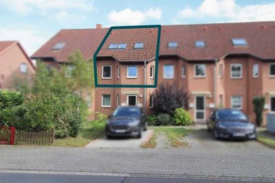 Wohnen mit Blick ins Grüne: 3-Zi.-Maisonette-Wohnung mit Balkon in Schwerin-Friedrichsthal