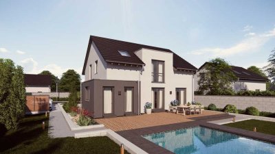 Neubau trifft Wohnkomfort – massive Bauweise, nachhaltiges Design