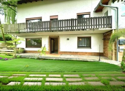 Barrierefreie 2-Zimmer-Wohnung mit eigenem Gartenanteil