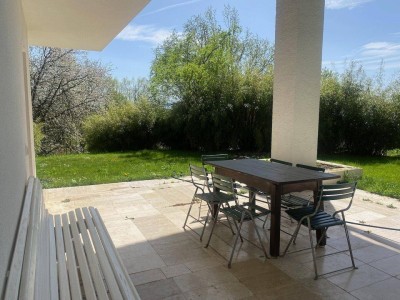 GERETSBERG/IBMER SEE: Großzügige, idyllisch gelegene 3,5-Zimmer-Gartenwohnung für Landliebhaber:innen, Künstler:innen, Freiberufler etc. zum Wohnen, Arbeiten, Ausspannen, Genießen