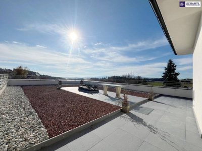 Majestätisches Penthouse in den Weinbergen - Ein exklusives Refugium mit unvergleichlichem Panorama - in 8113 Sankt Bartholomä!
