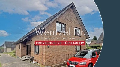 PROVISIONSFREI für Käufer – Schöne Erdgeschosswohnung in einem Zweifamilienhaus in Oststeinbek