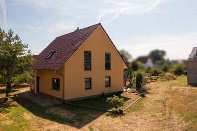 Energieeffizienzhaus mit Naturgarten nördlich von Leipzig