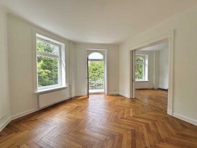 *Provisionsfrei* Altbau-Juwel nahe der Außenalster – kernsanierte 3-Zimmer-Wohnung im Jugendstil