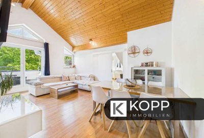 Attraktive 4-Zimmer-Dachgeschosswohnung mit EBK, Balkon & TG-Stellplatz in Pforzheim